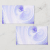 Creëer Uw Eigen Wit Licht Swirls - Deep Paarse Visitekaartje (Voorkant / Achterkant)