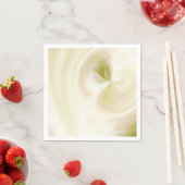 Creëer Uw Eigen Wit Licht Swirls - Geel Servet (Insitu)