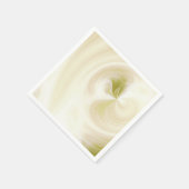 Creëer Uw Eigen Wit Licht Swirls - Geel Servet (Hoek)