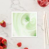 Creëer Uw eigen wit licht wervelt - Lime Green Servet (Insitu)