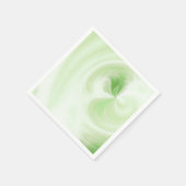 Creëer Uw eigen wit licht wervelt - Lime Green Servet (Hoek)