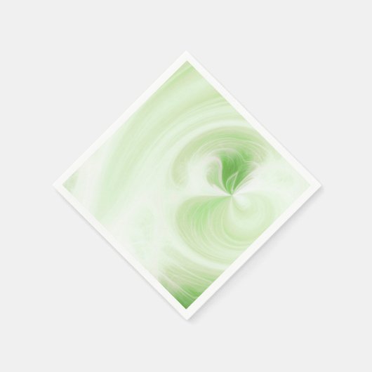 Creëer Uw eigen wit licht wervelt - Lime Green Servet (Hoek)