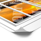 Creëer Uw eigen witte 24-puit open Poster van het  (Hoek)