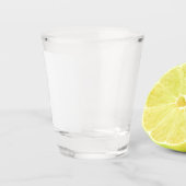 Creëer uw eigen witte custom shot glas (Rechts)