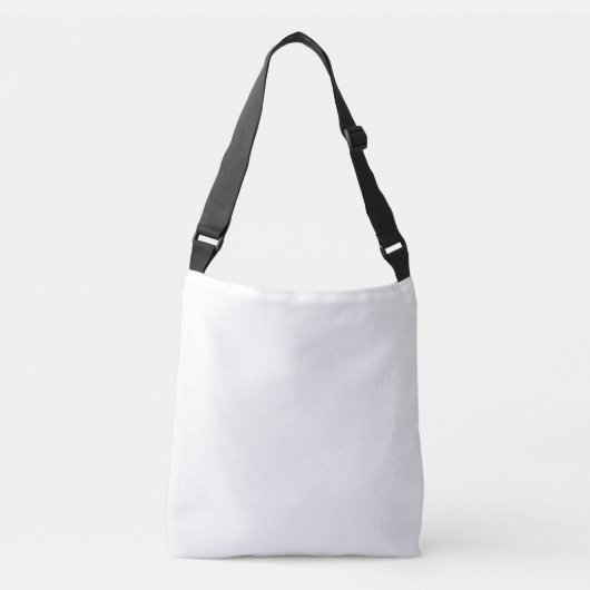 Creëer uw eigen witte gewoonte crossbody tas (Voorkant)