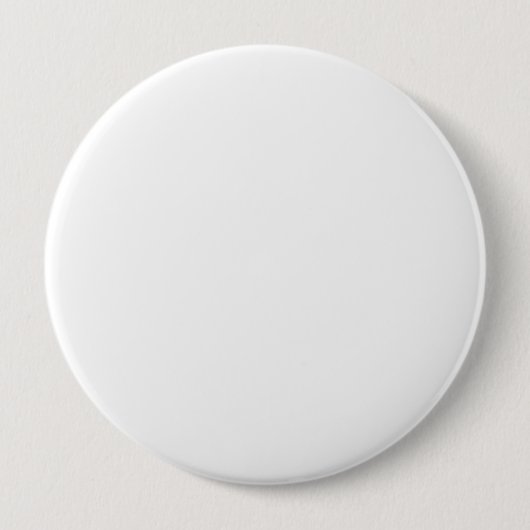 Creëer uw eigen witte gewoonte ronde button 4,0 cm (Voorkant)