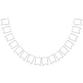 Creëer uw eigen witte gewoonte vlaggetjes (Alle)