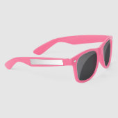 Creëer uw eigen witte gewoonte zonnebrillen (Rechts)