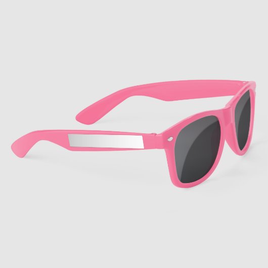 Creëer uw eigen witte gewoonte zonnebrillen (Rechts)