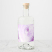 Creëer Uw eigen witte licht wervelt - roze Likeurfles Etiket (Voorkant)