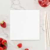 Creëer uw eigen witte lunchpapieren servetten (Insitu)