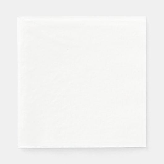 Creëer uw eigen witte lunchpapieren servetten (Voorkant)