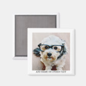 Creëer Uw eigen witte rand met één fotogalerie Magneet (Voorkant / Achterkant)