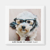 Creëer Uw eigen witte rand met één fotogalerie Magneet (Voorkant)