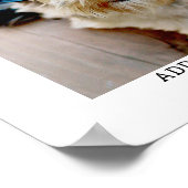 Creëer Uw eigen witte rand met één fotogalerie Poster (Hoek)