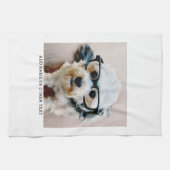 Creëer Uw eigen witte rand met één fotogalerie Theedoek (Horizontaal)