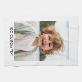 Creëer Uw eigen witte rand met één fotogalerie Theedoek (Horizontaal)