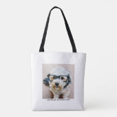 Creëer Uw eigen witte rand met één fotogalerie Tote Bag (Achterkant)