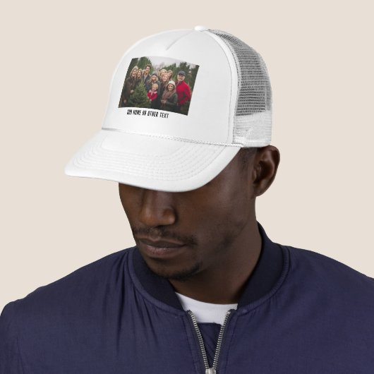 Creëer Uw eigen witte rand met één fotogalerie Trucker Pet (In situ)