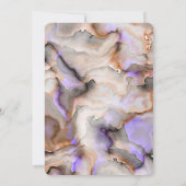 Creëer uw eigen witte Sinaasappels marmeren textuu Kaart (Achterkant)