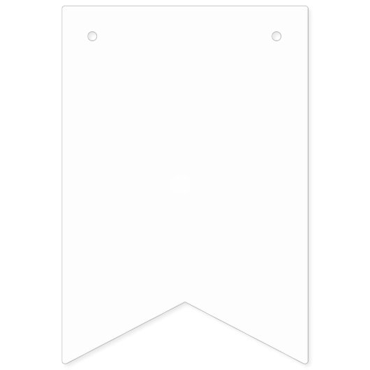 Creëer uw eigen witte vaste gewoonte vlaggetjes (Eerste vlag)