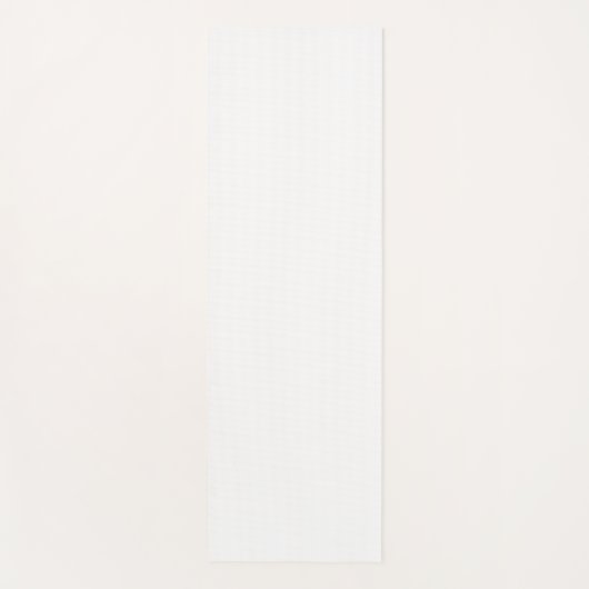 Creëer uw eigen witte vaste gewoonte yogamat (Voorkant)