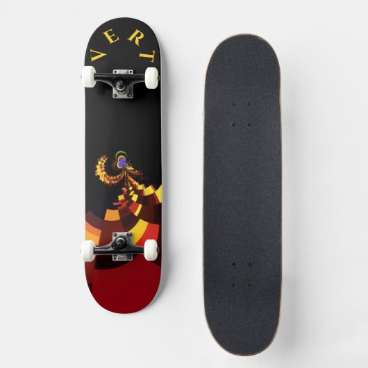 Creëer uw eigen wrijvingskleuren persoonlijk skateboard (Voorkant)