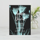 Creëer uw eigen X-Ray Flower Trio bruiloft Kaart (Staand voorkant)