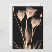 Creëer uw eigen X-Ray Flower Trio bruiloft Kaart (Achterkant)