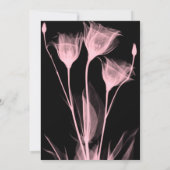 Creëer uw eigen X-Ray Flower Trio bruiloft Kaart (Achterkant)