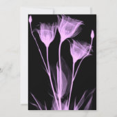 Creëer uw eigen X-Ray Flower Trio bruiloft Kaart (Achterkant)
