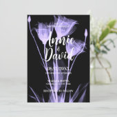 Creëer uw eigen X-Ray Flower Trio bruiloft Kaart (Staand voorkant)