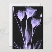 Creëer uw eigen X-Ray Flower Trio bruiloft Kaart (Achterkant)
