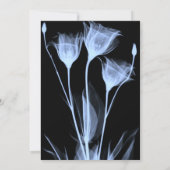 Creëer uw eigen X-Ray Flower Trio bruiloft Kaart (Achterkant)