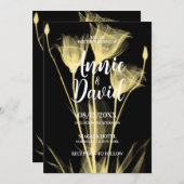 Creëer uw eigen X-Ray Flower Trio bruiloft Kaart (Voorkant / Achterkant)