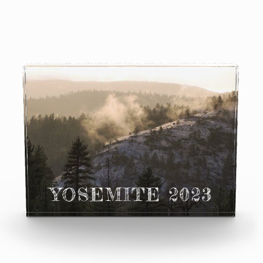 Creëer Uw eigen Yosemite Nationaal Park 2023 Fotoblokken (Voorkant)