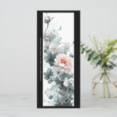 Creëer Uw eigen zacht roze pioenrozen Bladwijzer K (Staand voorkant)