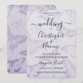 Creëer uw eigen zacht  vlinderpapier kaart (Voorkant / Achterkant)