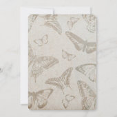 Creëer uw eigen zacht  vlinderpapier kaart (Achterkant)