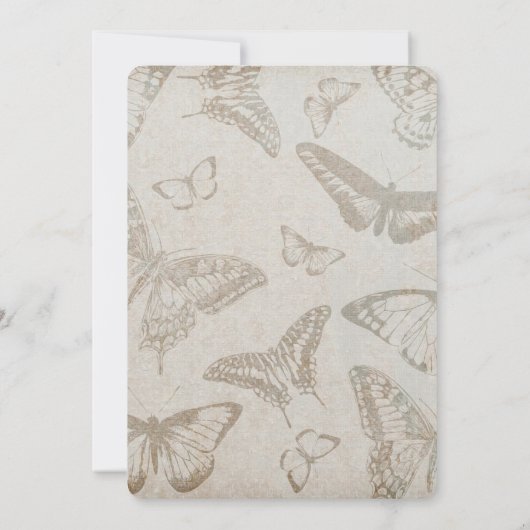 Creëer uw eigen zacht vlinderpapier kaart (Achterkant)