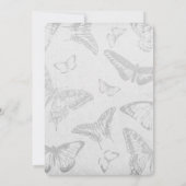 Creëer uw eigen zacht  vlinderpapier kaart (Achterkant)