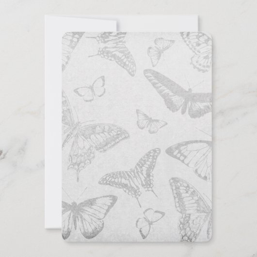 Creëer uw eigen zacht vlinderpapier kaart (Achterkant)