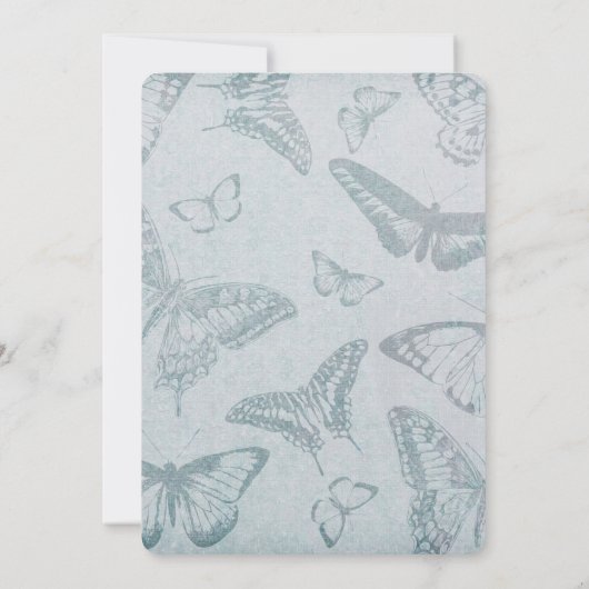 Creëer uw eigen zacht vlinderpapier kaart (Achterkant)