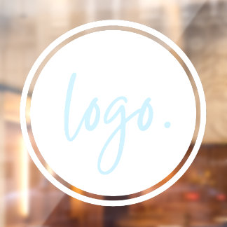 CREËER UW EIGEN ZAKELIJKE LOGO BEDRIJFSMARKETING RAAMSTICKER