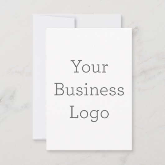 8,9 x 12,7 cm Enkele bedankkaart (Voorkant)