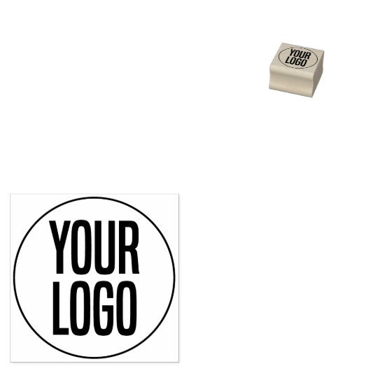 Creëer uw eigen zakelijke logo rubberstempel (Gestempeld)