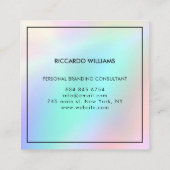 Creëer Uw eigen zakelijke Logo visitekaartje (Achterkant)