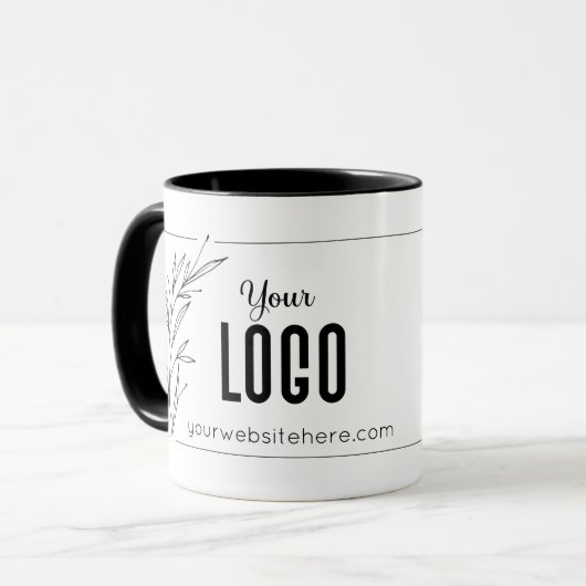 Creëer Uw eigen zakelijke Mok voor speciale acties (Voorkant links)