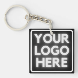 Creëer uw eigen zakelijke QR-code Sleutelhanger