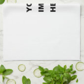 Creëer Uw eigen Zazzle-product Theedoek (Gevouwen)